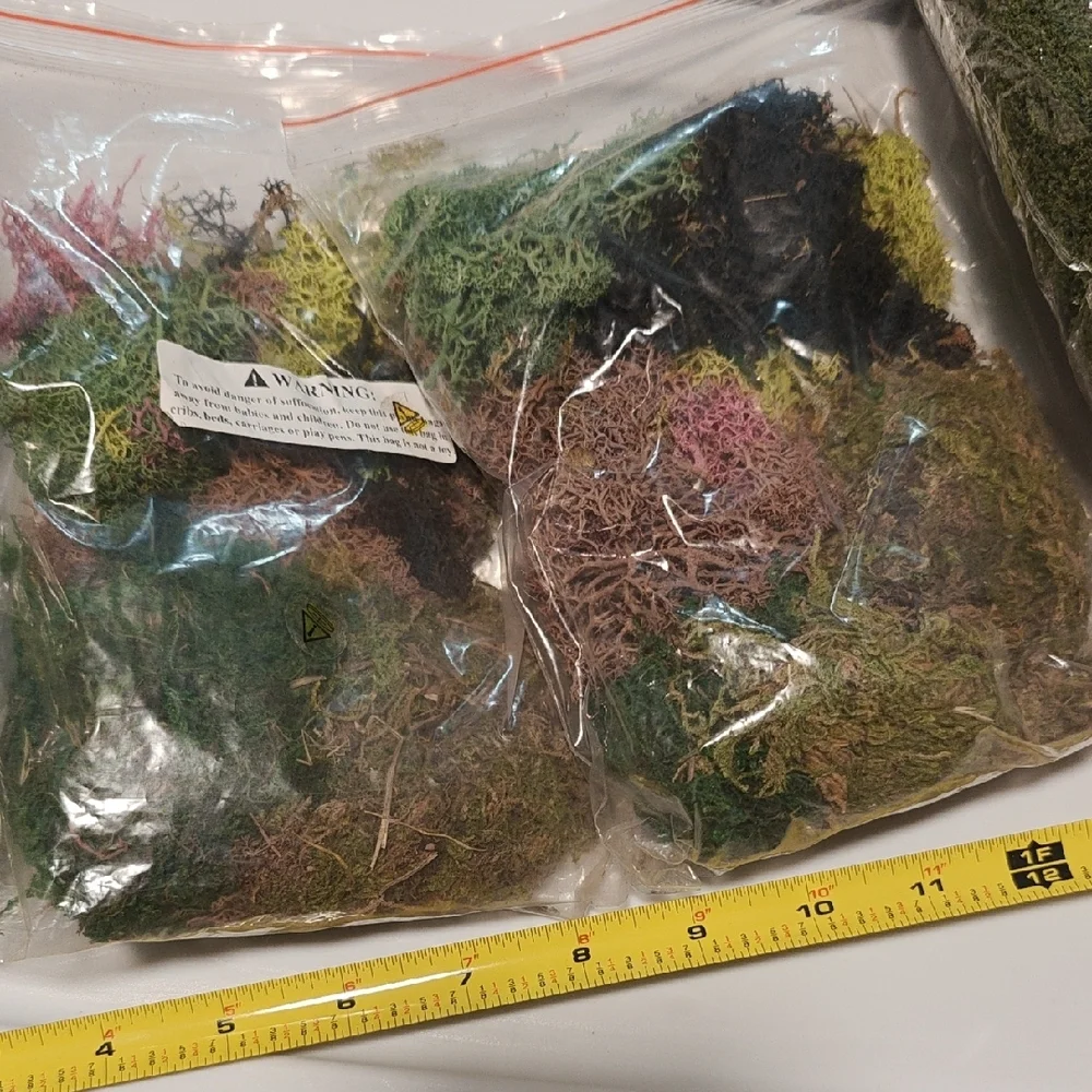 Assorted Craft Moss Set - Picture 2 of 4